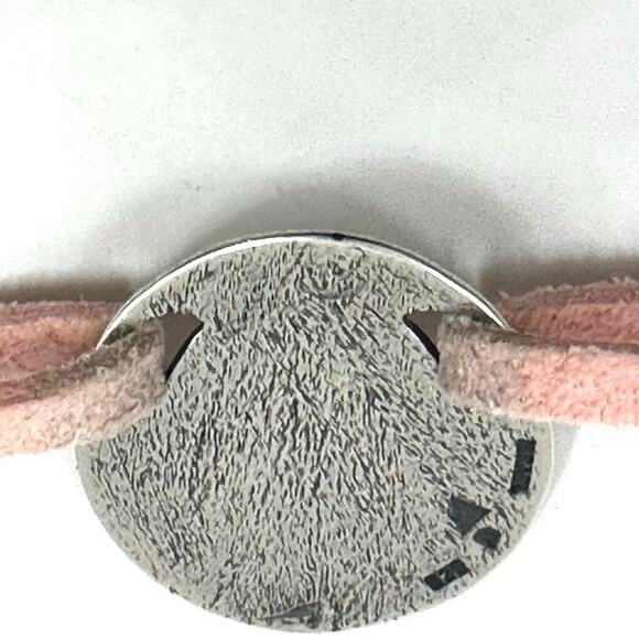 Silpada Israel Pink Cat Dog Sterling Silver Necklace Earring Set 925 Pet Jewelry - Picture 8 of 11